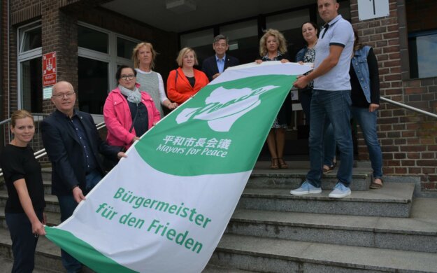 Flagge für den Frieden