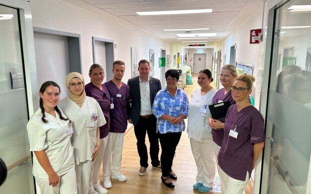 Klinikbesuch Ausbildung mit Moll