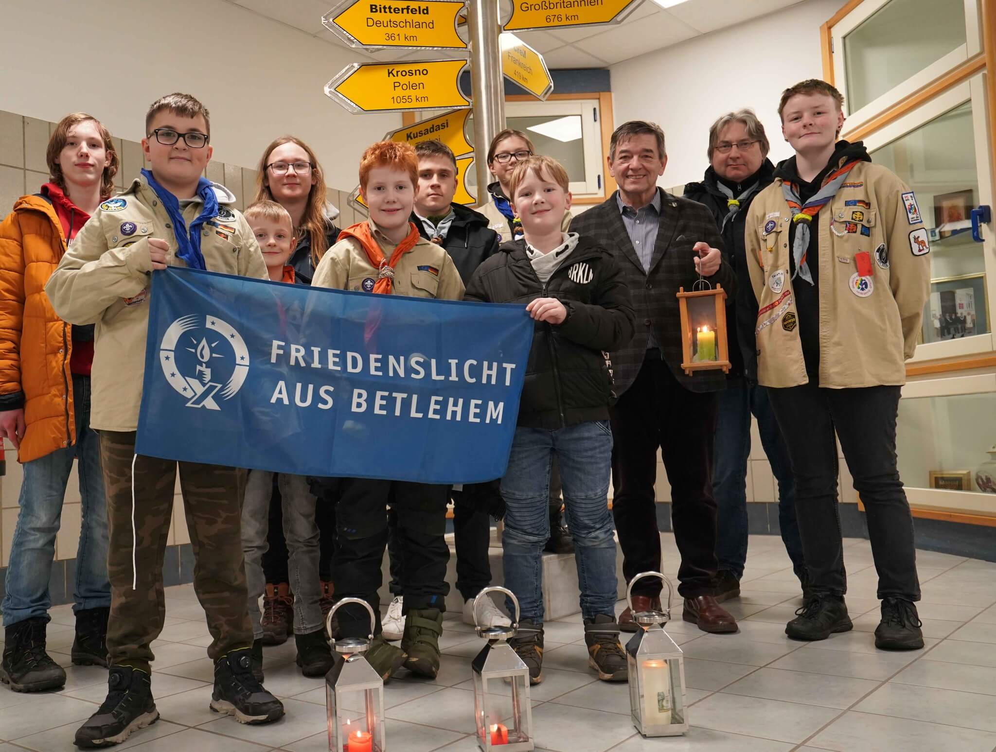 Friedenslicht Pfadfinder 2023