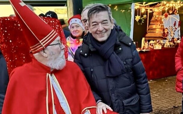 Nikolaus und Bürgermeister