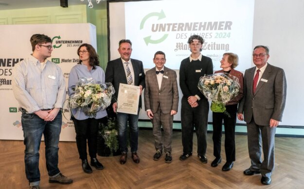 Unternehmerpreis des Medienhauses Bauer in Marl.