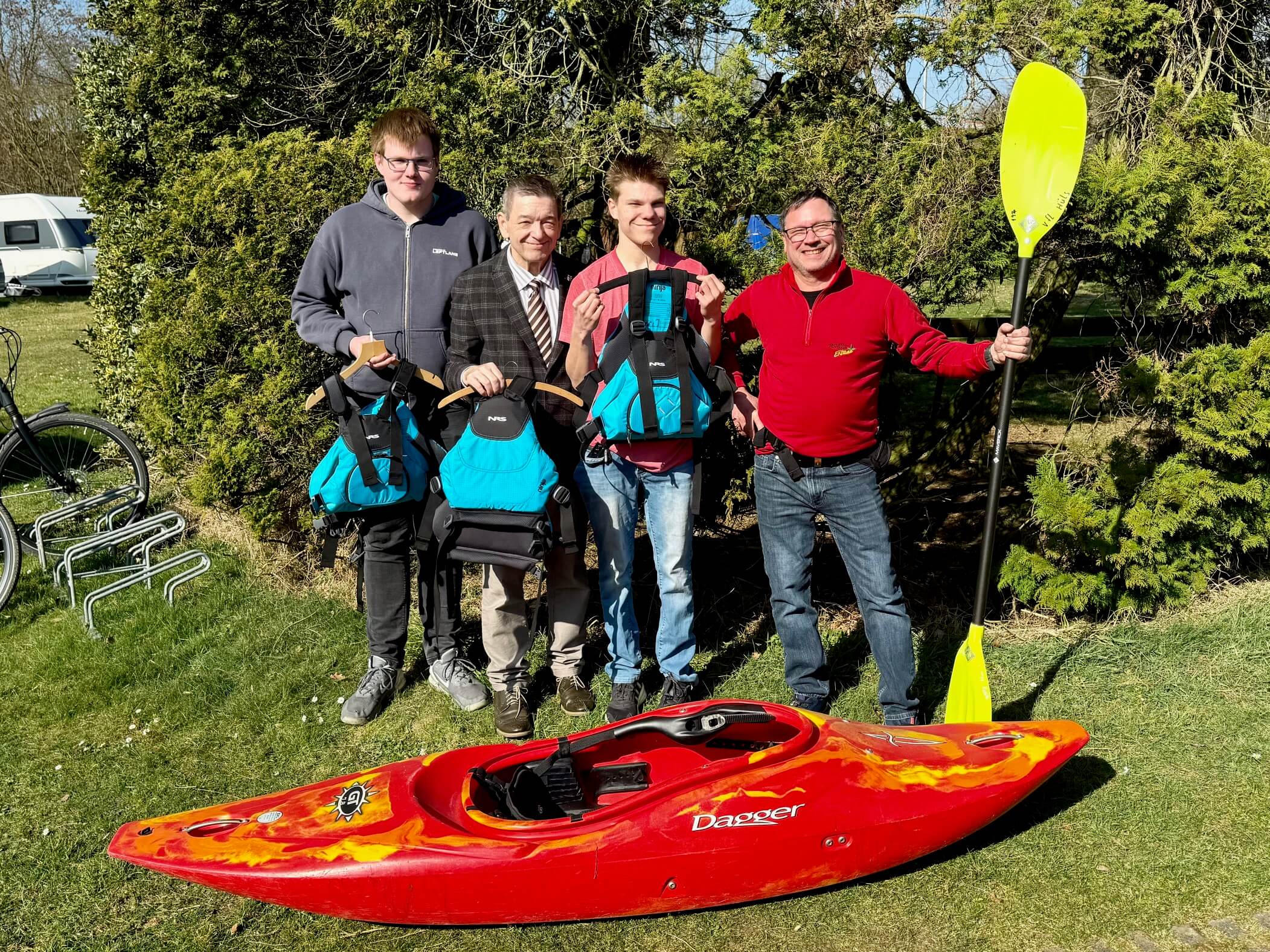 VfL Hüls Kanu Spende emg